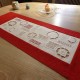 Chemin de table Galactée www.corinnebernardesboutique.com