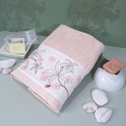 Serviette de toilette Galoée www.corinnebernardesboutique.com