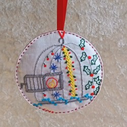 Décoration sapin  Grilotte www.corinnebernardesboutique.com