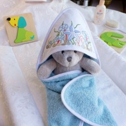 HANDY, cape de bain bébé, www.corinnebernardesboutique.com
